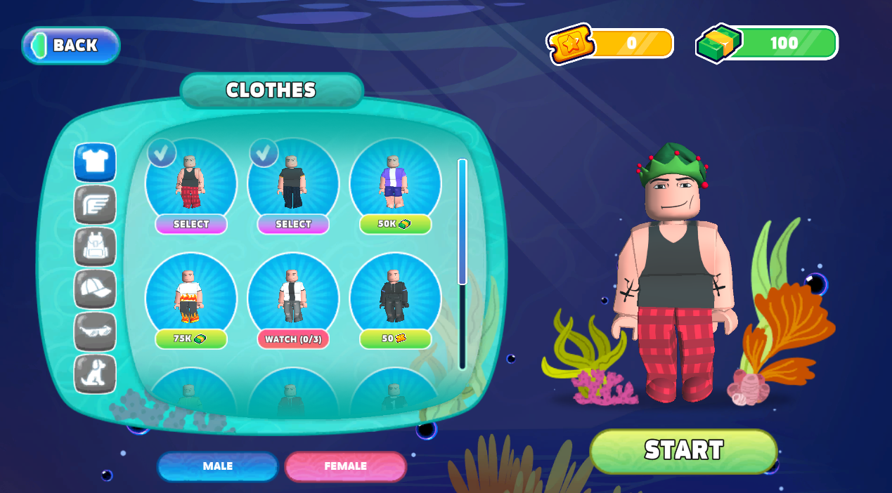 Catch a Fish Obby Game Screenshot