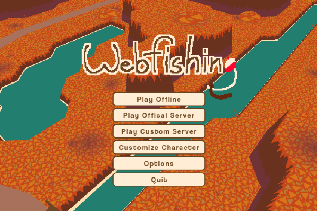 Web Fishing Game Screenshot